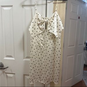 Target White Polka Dot Dress